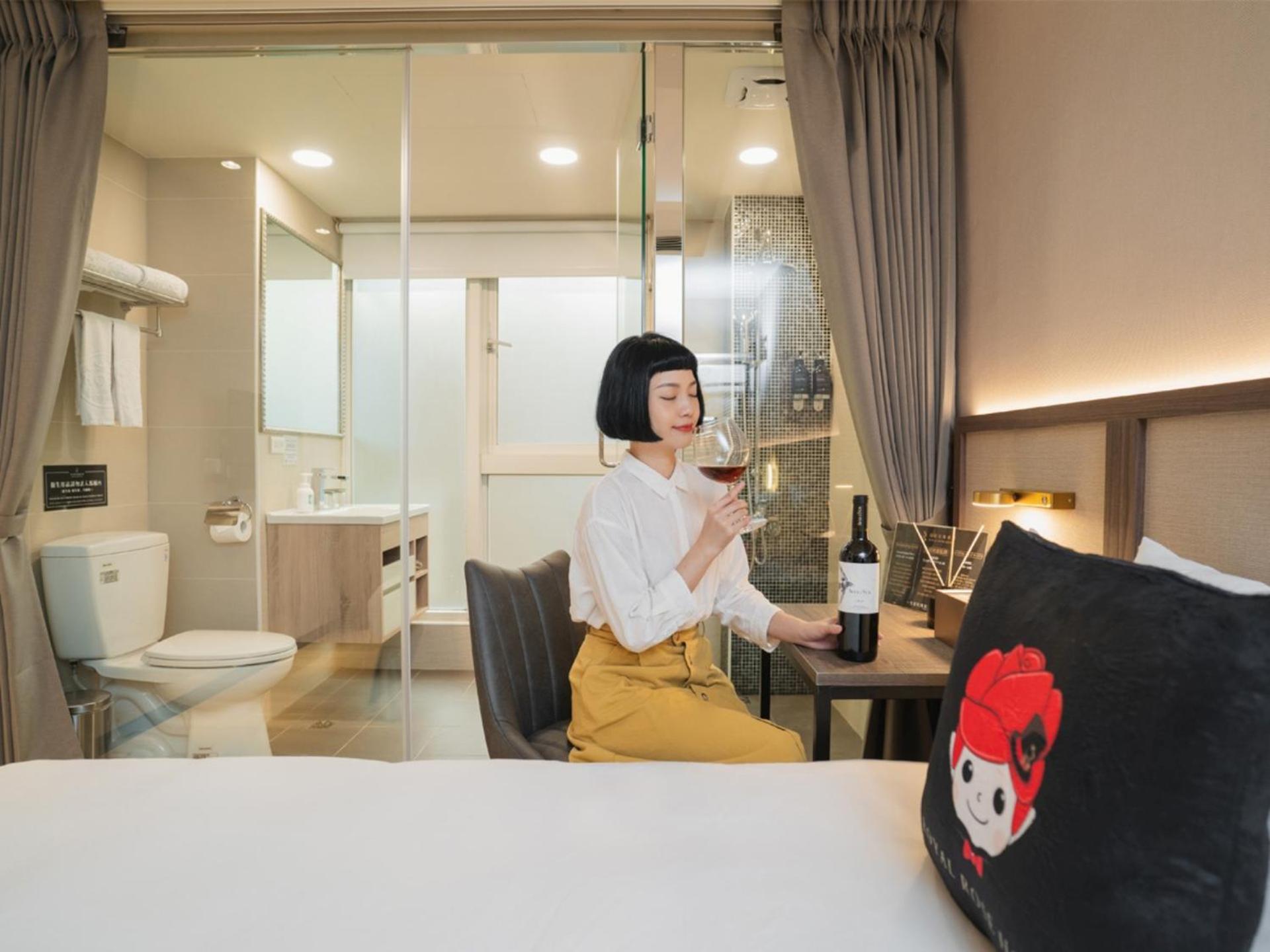 Royal Rose Hotel Zhongshan Тайбей Номер фото