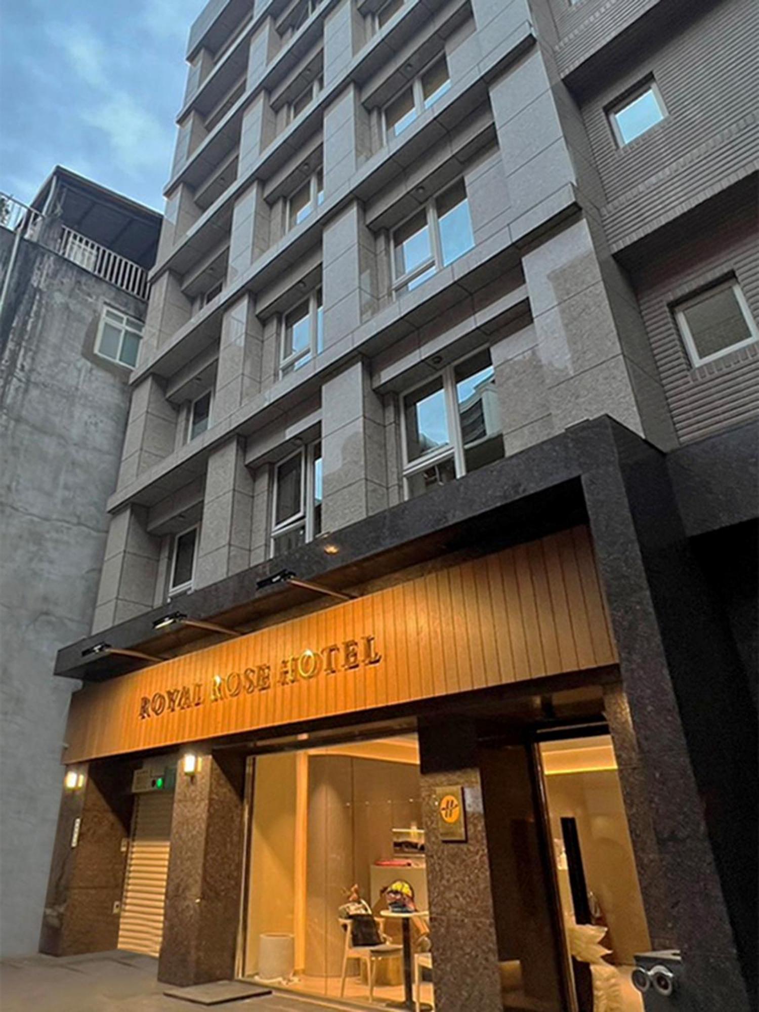 Royal Rose Hotel Zhongshan Тайбей Екстер'єр фото